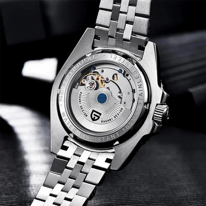 PAGANI DESIGN V3 Versão Relógios GMT Masculino Luxo Safira Relógio Automático Mecânico 40MM Aço Inoxidável À Prova D' Água