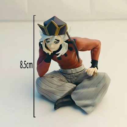 8,5 CM FuRyu SEGA PM Demon Slayer Douma Premium Chokonose Noodle Stopper Anime Figure Figuras de Ação Coleção