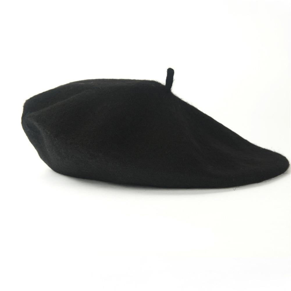 Boina Quente Multicolorida de Lã Grossa Inverno Outono Artista Retrô Francesa Lisa Chapéu de Pintor Para Mulheres Meninas Gorros Quentes Para Caminhada ao Ar Livre