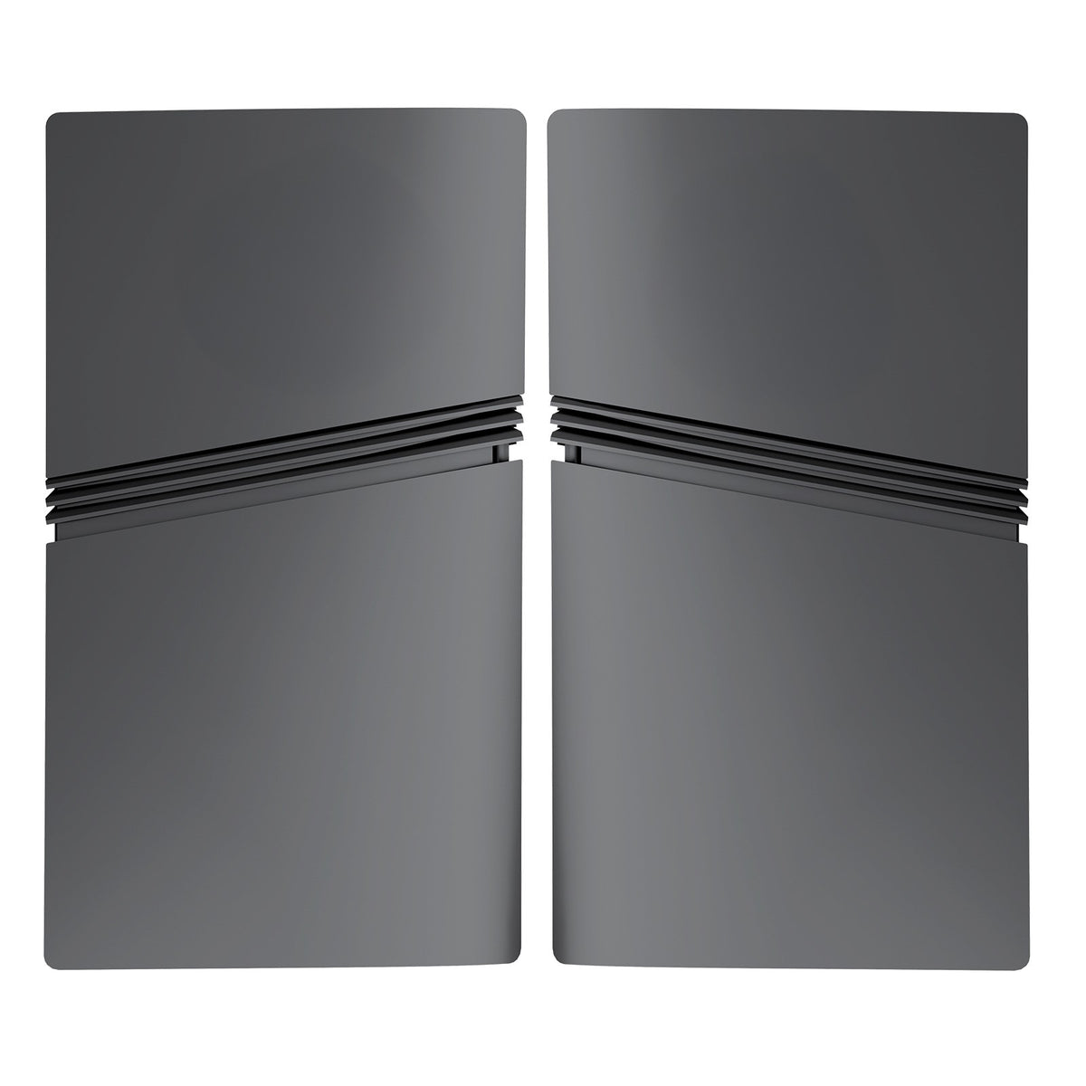 Faceplate for PS5 Pro, Front Cover Back Cover Face Plate with Cooling Vent, Dustproof ABS Case Replacement Plate