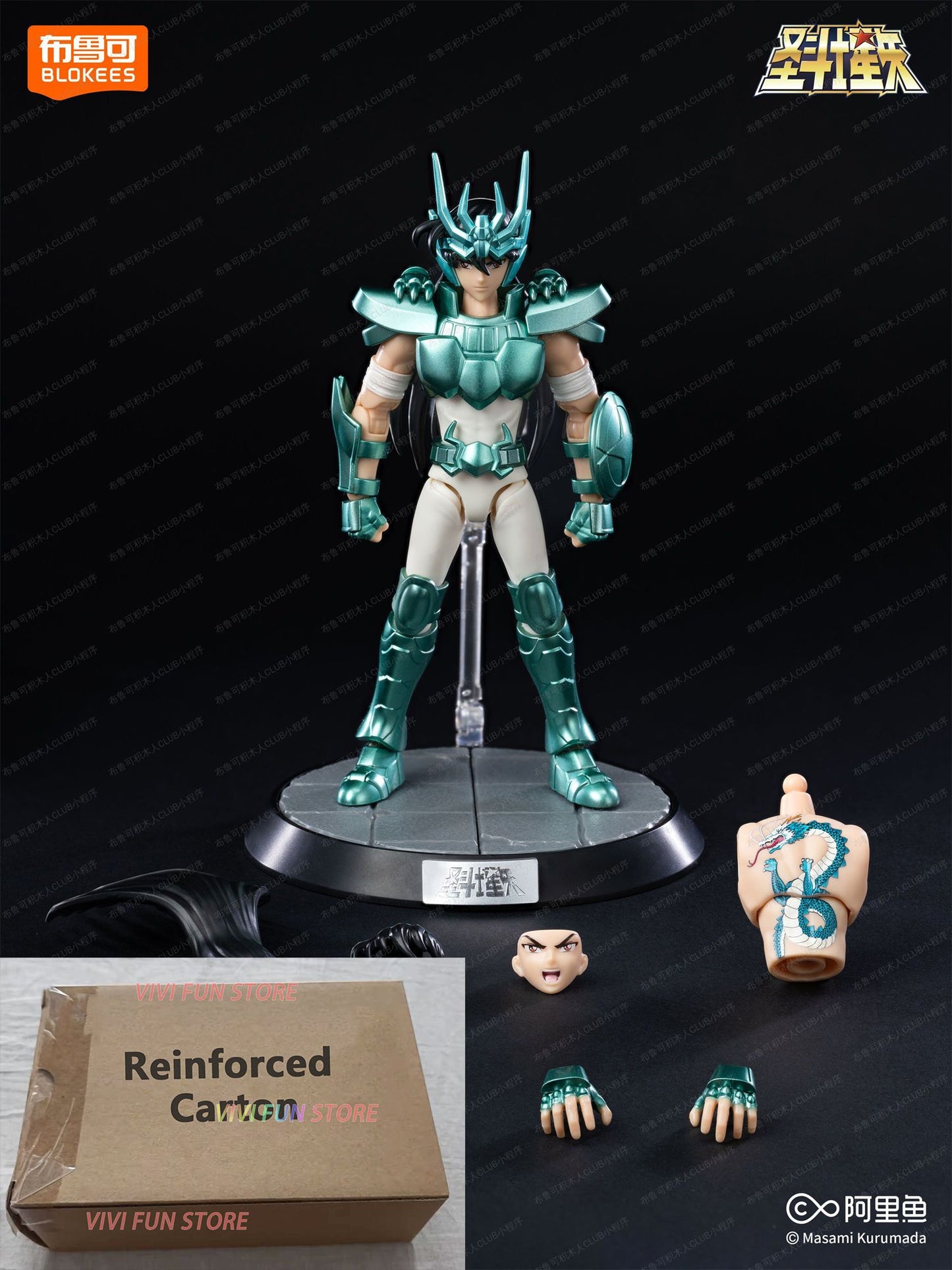 Em estoque Original Saint Seiya CLÁSSICO CLÁSSICO Gold Saint Shiryu Máscara da Morte Shura Ouro Câncer Capricórnio Modelo Montado Brinquedos
