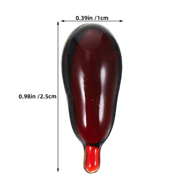 20pcs Fake Blood Capsules Realistic Prank Blood Pills Makeup Props Faux Vampire Trick Supplies Pranks For Cosplay Halloween