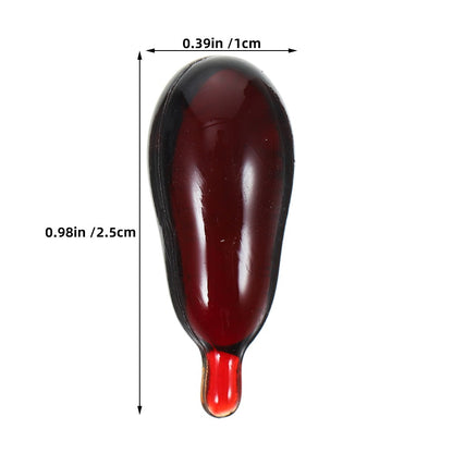 20pcs Fake Blood Capsules Realistic Prank Blood Pills Makeup Props Faux Vampire Trick Supplies Pranks For Cosplay Halloween