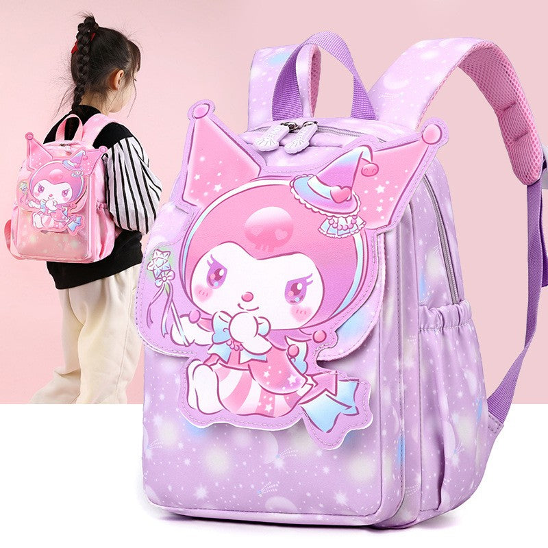 Children schoolbag new style kindergarten fashion cartoon backpack large capacity light backpack