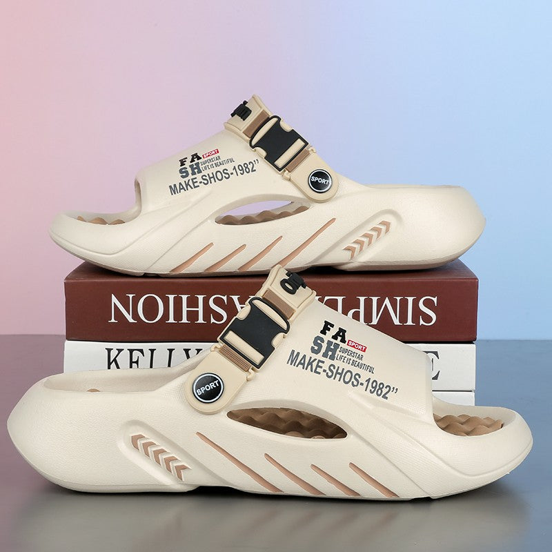 Flip Flops Male Massage Slippers Outdoor Sandals Beach Clogs Indoor Comfortable Soft Slides Men Casual Shoes Women Home Slippers