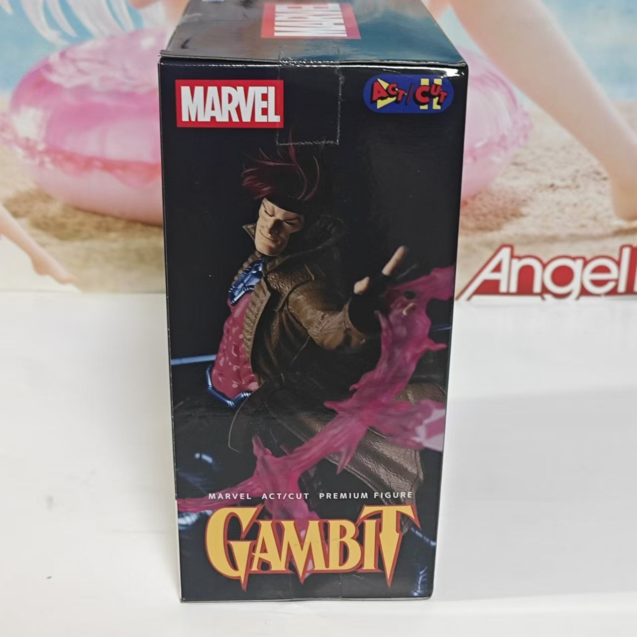 ORIGINAL SEGA ACT CUT X-Men Gambit Remy Etienne LeBeau Série Coleção Boneco Anime Modelo Action Figure Brinquedos Figuarts