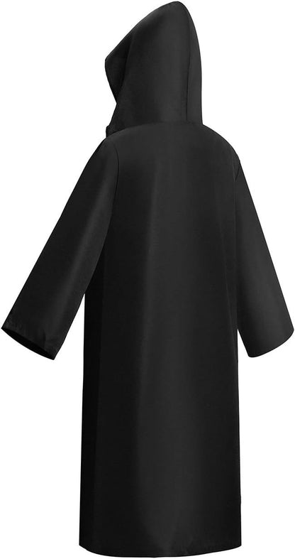 2024  Wizard Tunic Hooded Robe Halloween Cloak Cosplay Costumes Brown  cosplay costumes