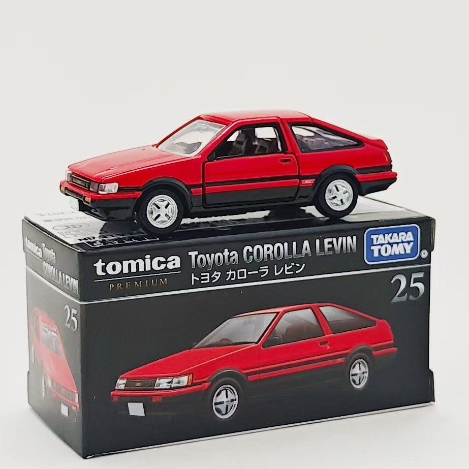 TOMY Mitsubishis JDM Lancer Evo X Carros de liga leve e veículos de brinquedo Modelo de carro em miniatura em escala para crianças