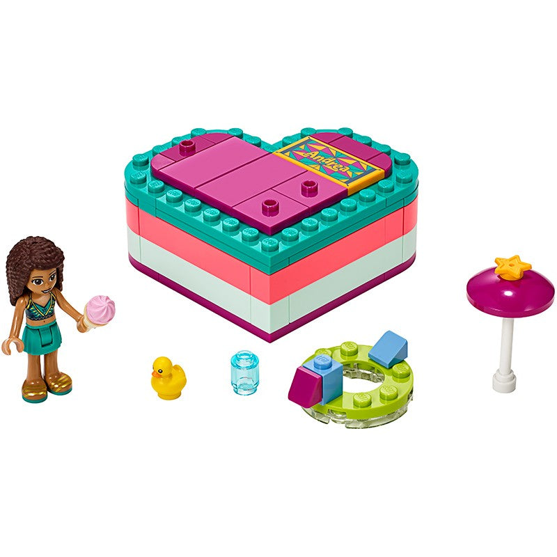 Lego Friends Série 41384 Andrea's Summer Treasure Box Brinquedo Blocos de Montar Presente