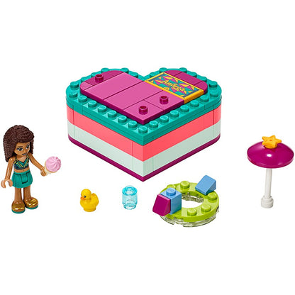Lego Friends Série 41384 Andrea's Summer Treasure Box Brinquedo Blocos de Montar Presente