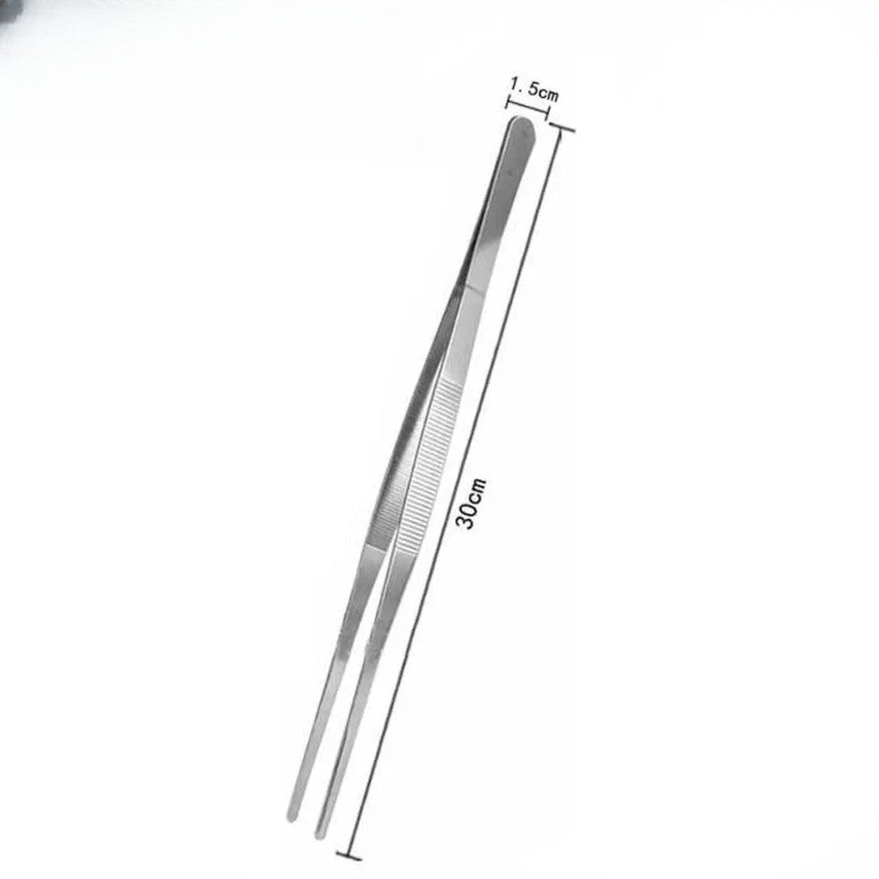 Pinça Multiuso para Churrasco, Pinça de Alimentos, Pegador de Alimentos, Utensílios de Cozinha, Pinça de Churrasco de Aço Inoxidável, Pinça para Buffet e Churrasco