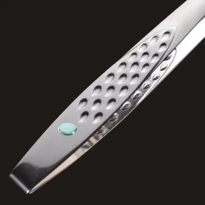 Stainless Steel Kitchen Tongs for Barbecue, Grill, Cooking, Salad, Meat, Buffet, and BBQ Tools – Versatile Food Tongs Clip