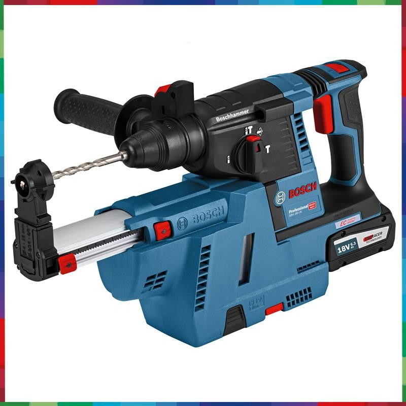 Bosch GDE18V-16 Extrator de pó a bateria para ferramentas elétricas GBH18v-26 GDE 18V-16 Solução sem pó Extrator de pó motorizado