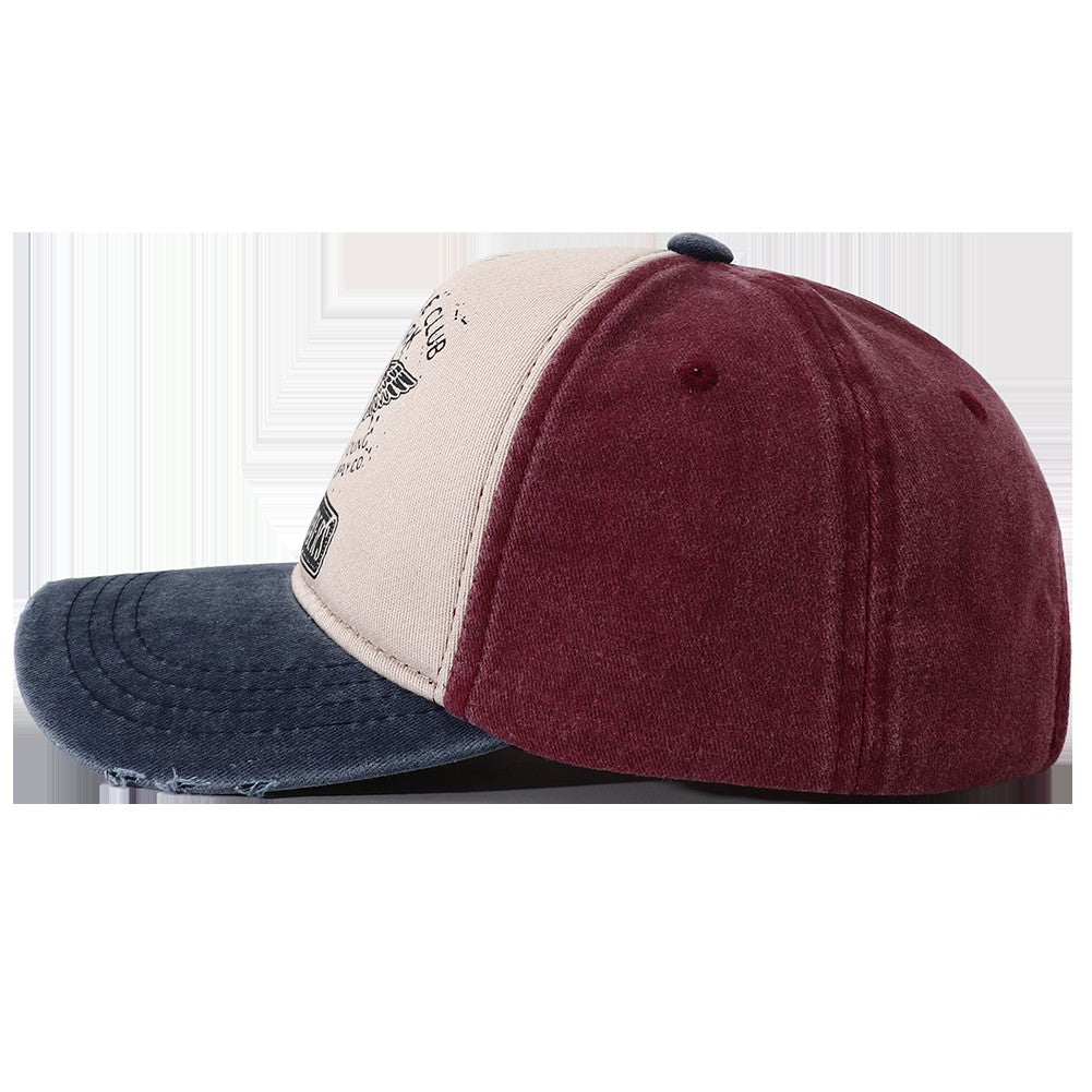 2023 New Punk Motorcycle Cap Casquette Femme Skull Print 5 Panel Baseball Hat Hip Hop New York Snapback Caps for Women Men Bones