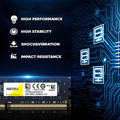 Memória Ram DDR3 4GB 8GB Desktop 1066 1333 1600 1866Mhz PC3 1.5V 8500 10600 12800 240Pinos Non-ECC DIMM Para Intel & AMD