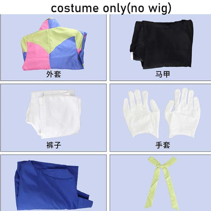 Kamishiro Rui Cosplay Costume Kamishiro Rui Cosplay Jacket Rui Uniform Outfit Full Set Comic Party Suit