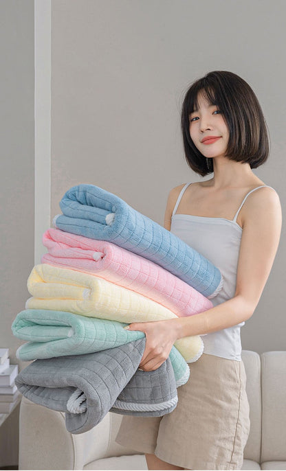 Super Large Baths Towels High quality thicken Coral velvet bath towel Soft Comfort super Quick Absorbent Bath Towel 80x150cm