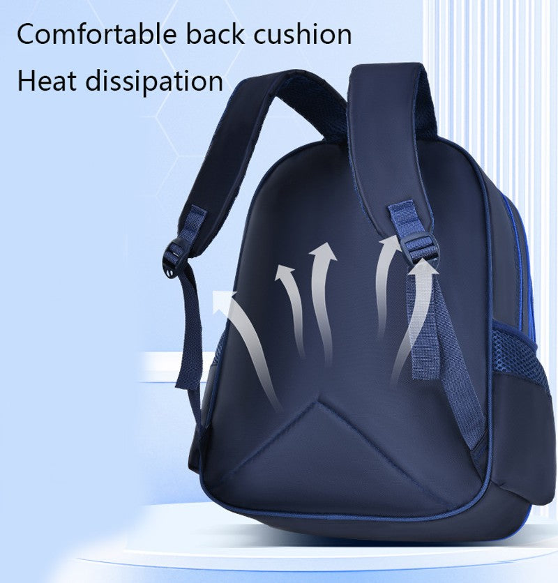 Mochila infantil Fashion Kid, bolsa de ombro infantil azul, mochila escolar para meninos com estampa de jogos de futebol, presente de boutique para meninas