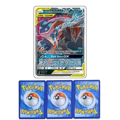Hot 56pcs/box English Pokemon Collection Cards Edition Flash Cards Charizard Blastoise DIY Game PTCG Game Anime Cards Gift Toy