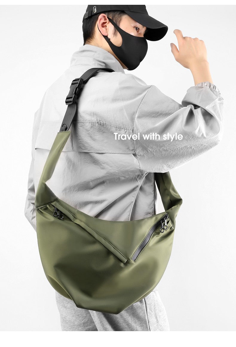 Waterproof Men Travel Handbag Large Capacity Messenger Bag Unisex Crossbody Nylon Shoulder Bag Luxury Crossbody Bags for Men