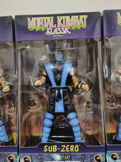 Jogo Mortal Kombat Spawn Sub Zero Scorpion Kitana Liu Kang 7" Boneco de Ação Articulado Brinquedo 17cm Colecionável Figuras de Ação do Jogo