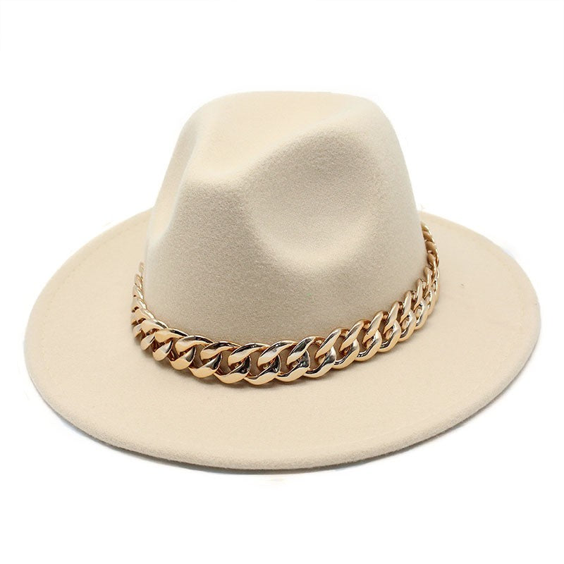 Conjuntos de 2 Peças para Mulheres com Bolsa Grande e Corrente, Chapéu Fedora, Moda 2022, Luxo, Festa, Casamento, Chapéu de Jazz ?????