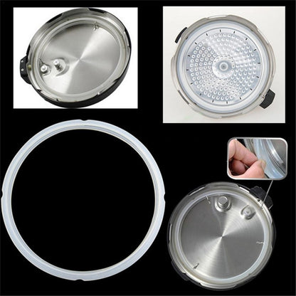 22/24CM Electric Pressure Cooker Silicone Sealing Replacement Ring Rubber Pressure Cooker Pot Replace Seal Circle Rings Handy
