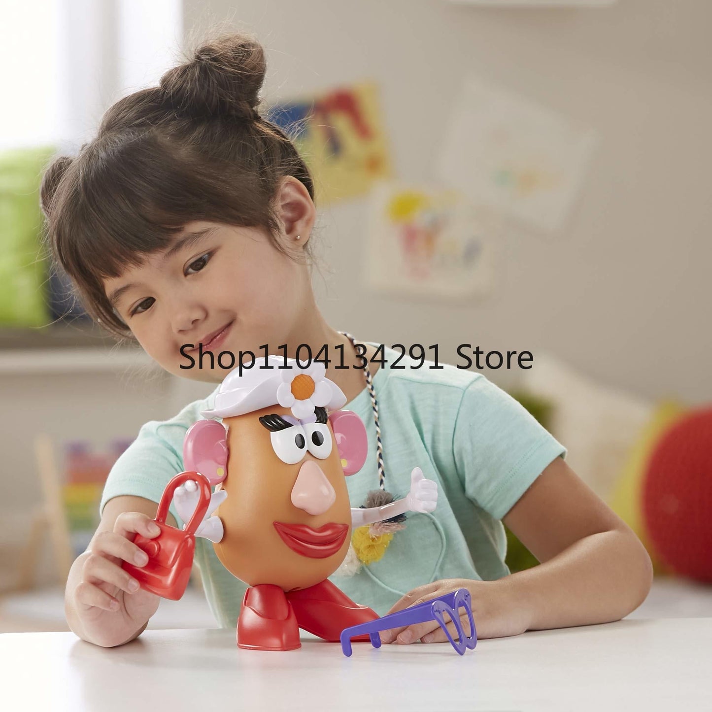 Coleção Original Disney Toy Story 4 Mr. Potato Head Mini Kit de Quatro Bonecos de Ação de Cinco Peças para Crianças Presente