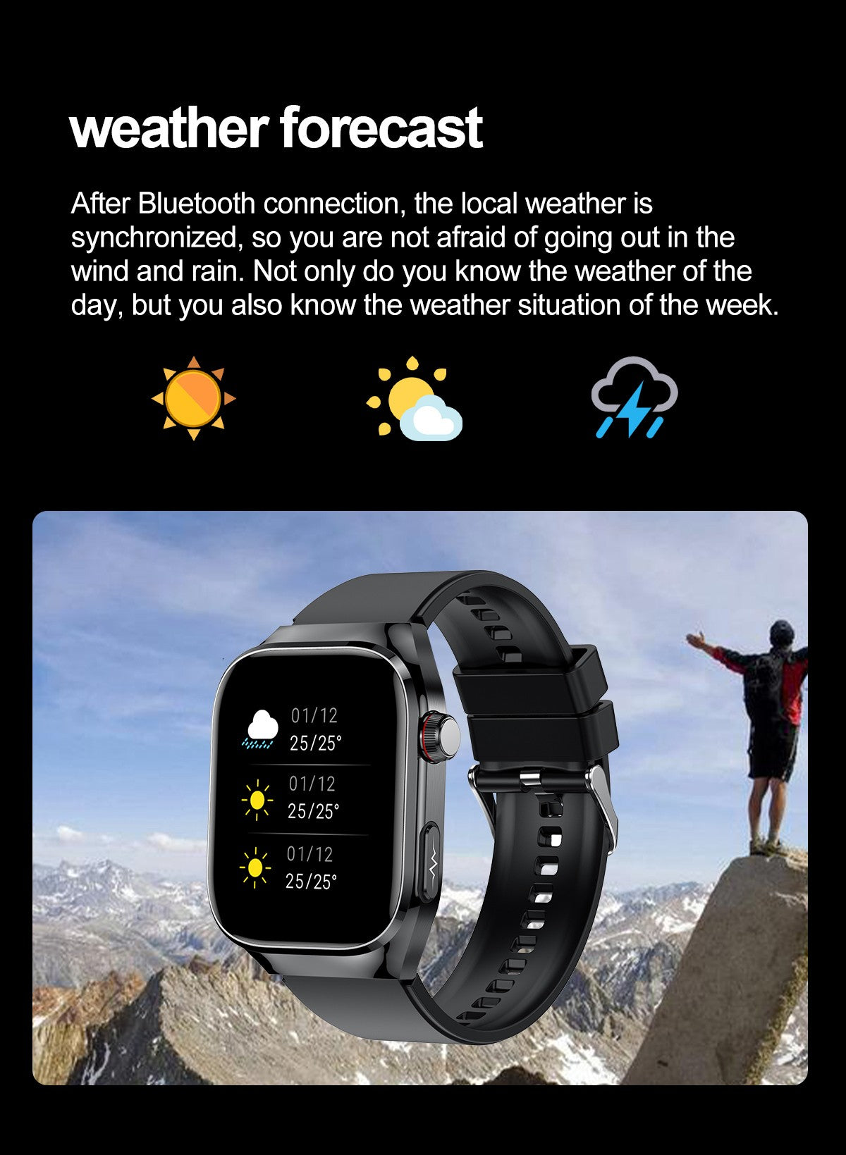 Smartwatch 2025 Novo ECG Chamada BT Feminino Frequência Cardíaca Lipídios Sanguíneos Ácido Úrico Saúde Monitores AI Voz 650mAh Esportivo