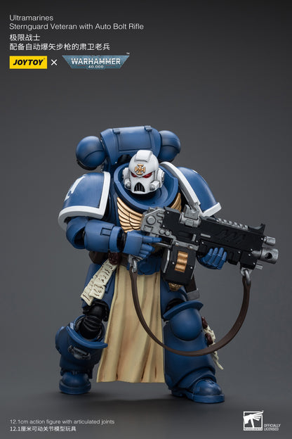 JOYTOY Warhammer 40k 1/18 Action Figures Anime 12,1cm Ultramarines Sternguard Veteran Coleção Modelo Brinquedos