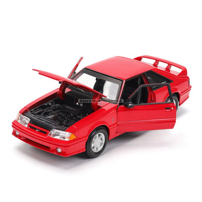 Maisto 1:24 1993 Ford Mustang SVT Cobra modelo de carro de liga fundido modelo de precisão estática de coleção presente de brinquedo de jogar