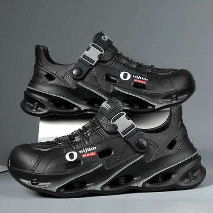 Men Outdoor Sandals Men's Outdoor Sandals Sport Slippers Beach Slides Breathable Clogs Men Casual Garden Shoes Non-slip Hiking