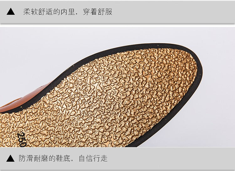 Social Shoe Male High Quality Formal Leather Shoes Men Casual Tassels Business Loafers For Man Dress Shoes Comfortable