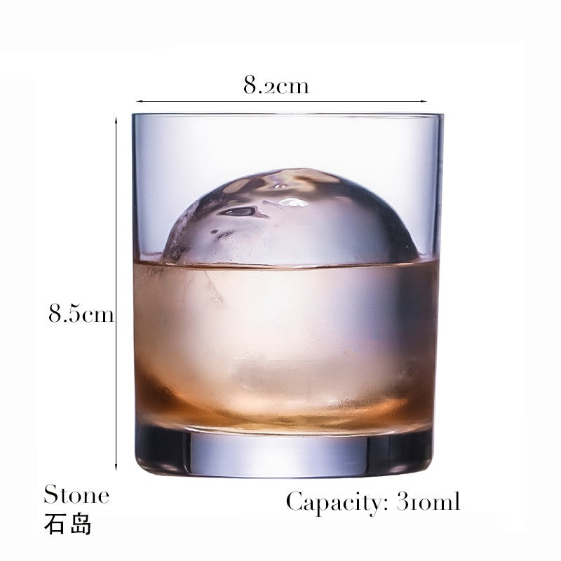 1 Copo de Uísque, Copos Tumbler para Whisky On the Rocks, Vidraria para Coquetéis, Scotch, Bourbon, Gin, Vodca, Conhaque