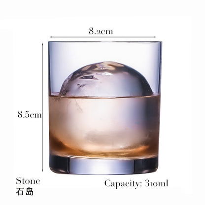 1 Copo de Uísque, Copos Tumbler para Whisky On the Rocks, Vidraria para Coquetéis, Scotch, Bourbon, Gin, Vodca, Conhaque