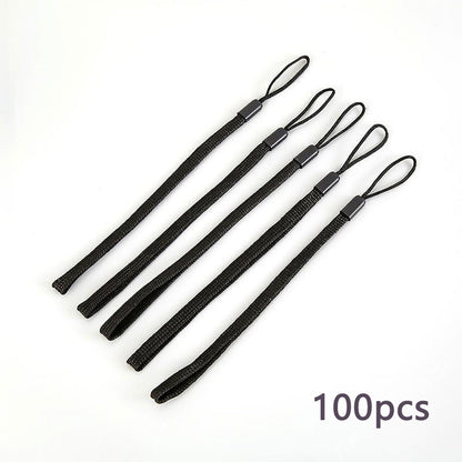 5/10/20/50/100 Pcs Alça de Pulso Corda de Pinheiro Alça de Celular para IPhone HUAWEI Realme Cordão de Nylon Bastão de Selfie Lanterna