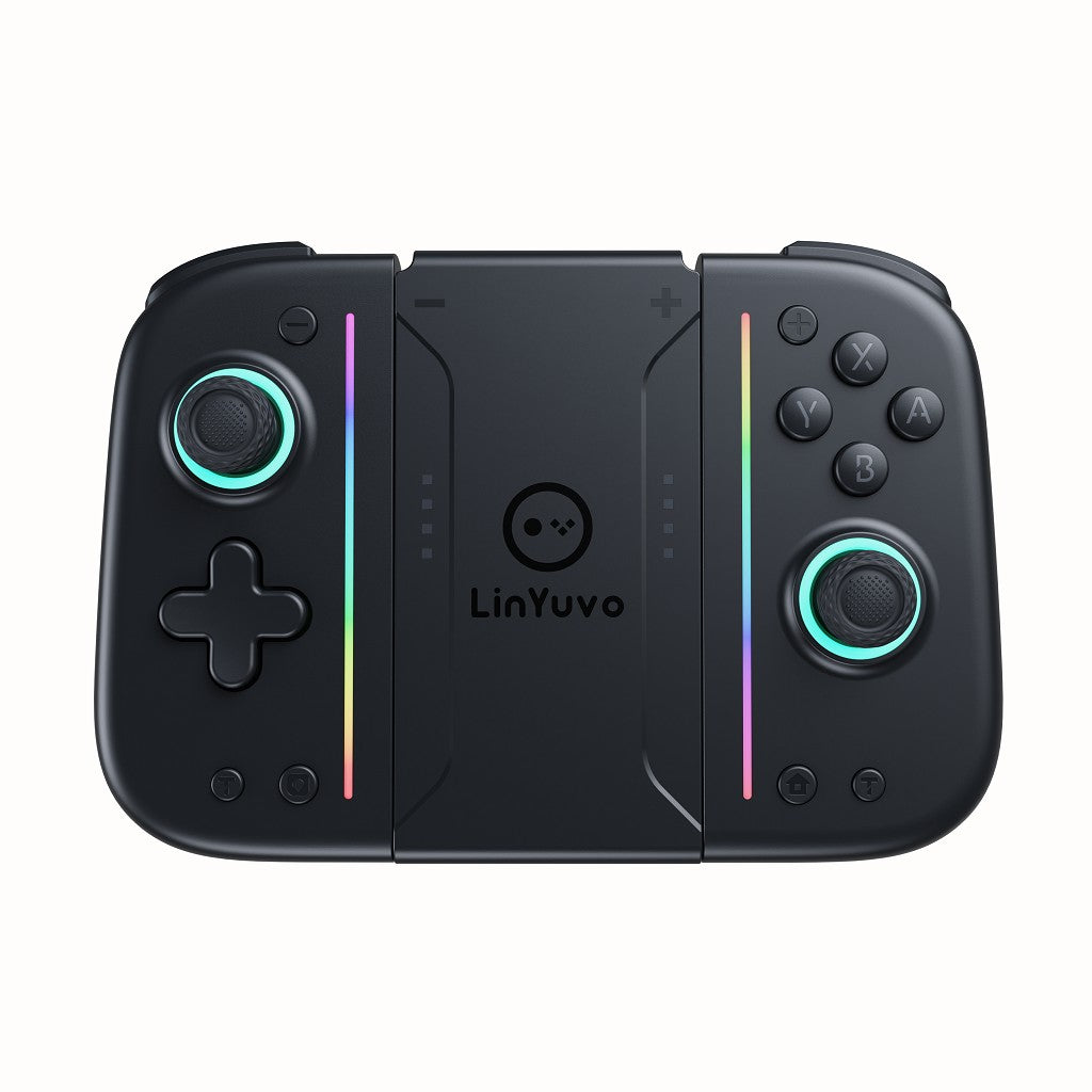LinYuvo Wireless Switch Controller KS52 for Nintendo NS/OLED,Wireless Joypad Controller with Adjustable Vibration&Large Battery