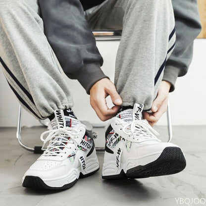 Snow Boots Men Boot High Top Winter Student Sports Plush Lace Up Anti Slip Comfortable Outdoor Warm Cold Proof Cotton Shoes