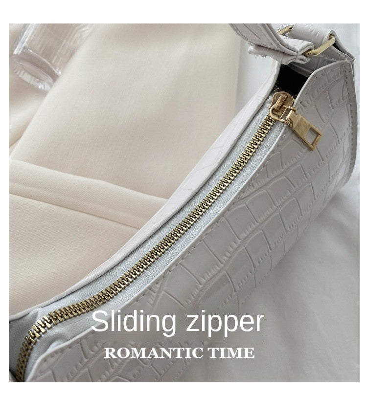 Fashion Exquisite Shopping Bag Retro Casual Women Totes Shoulder Bags Female Leather Solid Color Chain Handbag for Women 2024