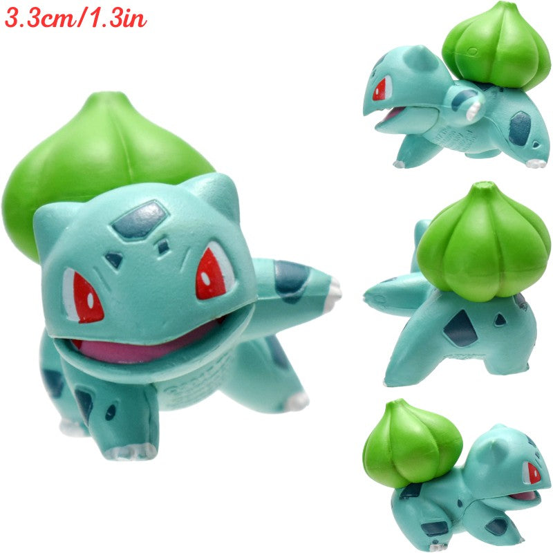 Pokemon Figure Toys Mega Charizard X Y Lugia Dialga Palkia Zekrom PVC Figurine Aggron Treecko Chespin Greninja Model Dolls Gifts