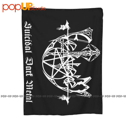 Bethlehem Suicidal Dark Metal Manta Acolchoada Ultrassuave Cobertor Fofo de Inverno Colchas