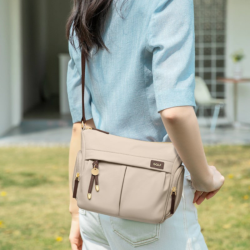 GOLF Crossbody Women's Bag Nylon Shoulder Bag Lady Bucket Mini Cross Body Purse Handbag New Fashion Garden Bag Women shoulder ba