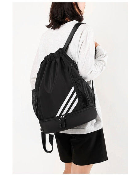 Mochila Esportiva de Basquete para Viagem, Mochila Masculina Feminina à Prova d'Água para Academia, Bolsa Esportiva, Bolsa de Basquete, Mochila para Caminhada e Escalada