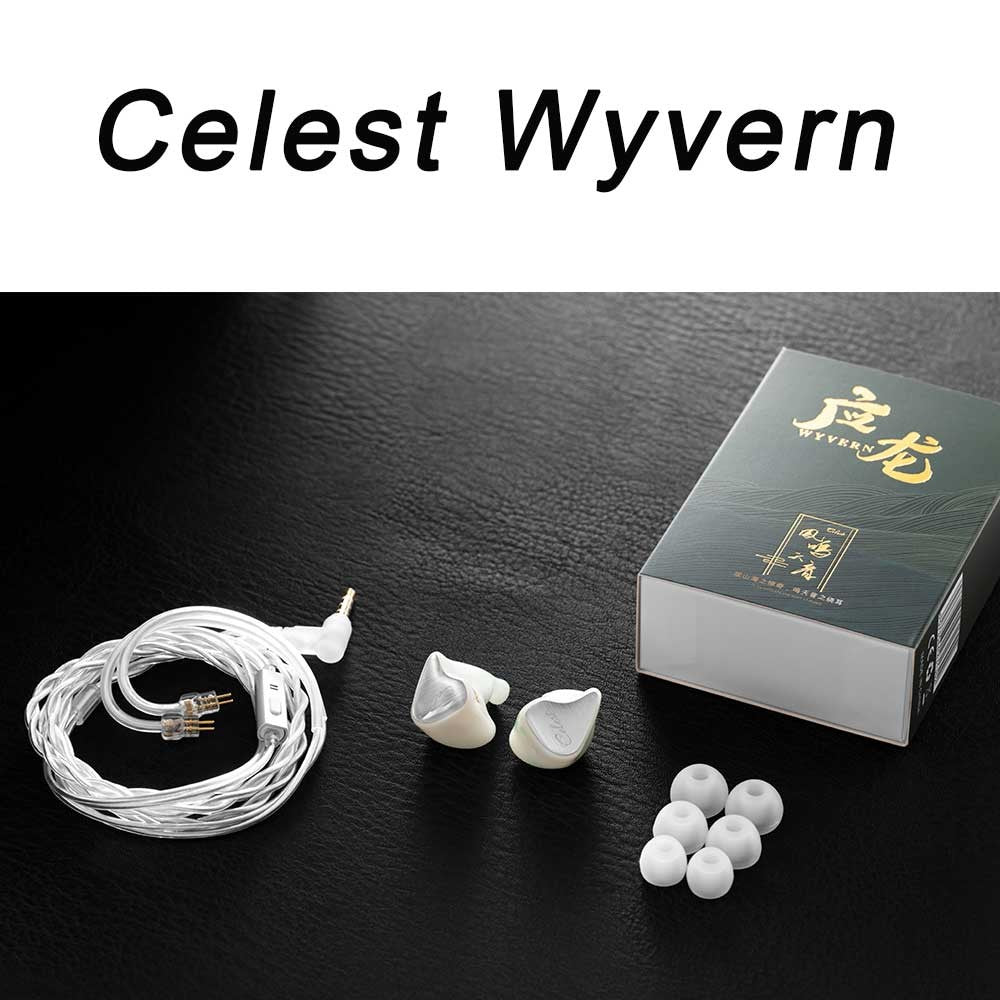Celest Wyvern Pro 10mm LCP Driver In Ear Earphone Livestreaming Microphone Gaming Headset With Detachable 0.78 2Pin Cable