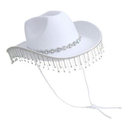 31BB Adjustable Denims Hat Delicate Rhinestones Hat Various Colorful Hat Beautiful for Unisex Casual Wear
