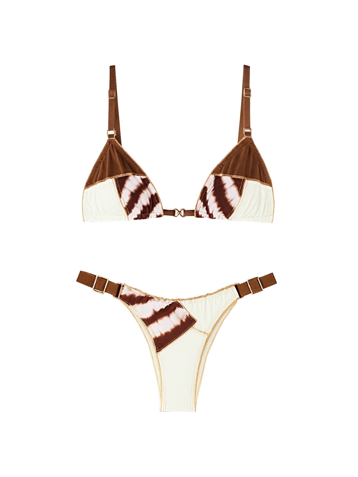 Micro Bikinis 2025 Sexy Women Swimsuit Swimwear Female Thong Bikini Set Biquini Bathing Suit Print Swimming Suits Beachwear