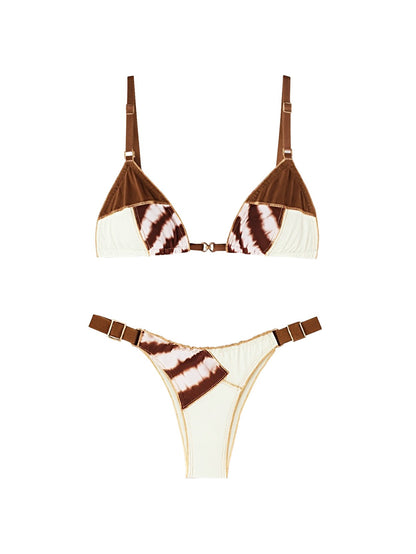 Micro Bikinis 2025 Sexy Women Swimsuit Swimwear Female Thong Bikini Set Biquini Bathing Suit Print Swimming Suits Beachwear