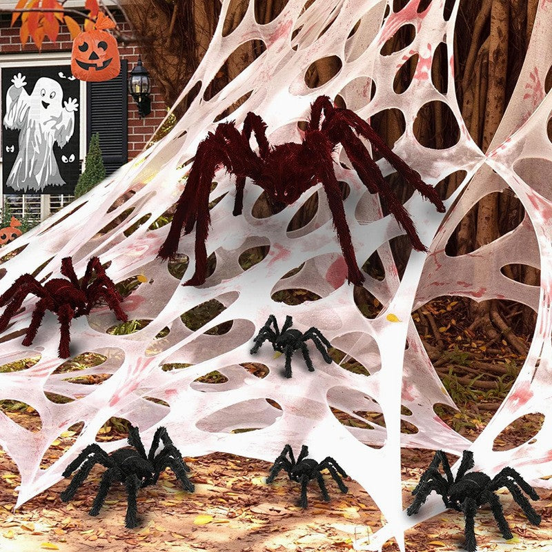 Halloween Decorations Home Decor Skeleton Head Outdoor Realistic Skull Hands Yard Prank Festivals Party Supplies