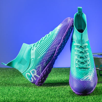 New Men Training Football Boots Ultralight Breathable Professional Soccer Shoes Soft Sport Unisex Grass Cleats Match Sneakers