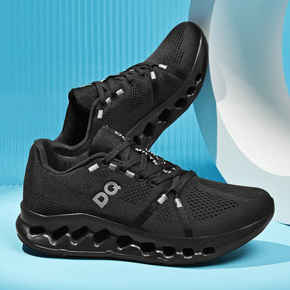 New Running Shoes Men Mesh Lightweight Flat Outdoor Gym Jogging Shoes Comfortable Original Tennis Shoes Cushioning Sneakers Man